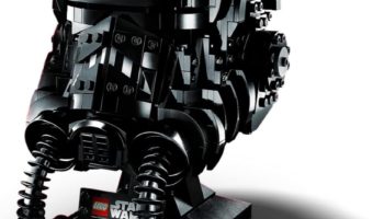 LEGO Star Wars TIE Fighter Pilot Helmet 75274 iconic collectible display